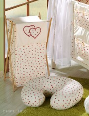 MAMO-TATO - Perna de alaptat Inimioare MAMO-TATO - Perna de alaptat Inimioare1